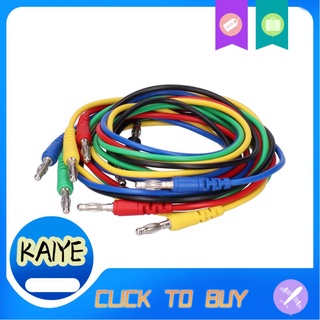Kaiye Banana conector Cable de prueba de Cable eléctrico de 4 mm de metro