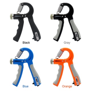 ❅READY❅Adjustable R-Shape Spring Hand Gripper Fitness Countable Hand Strength Grip (2)