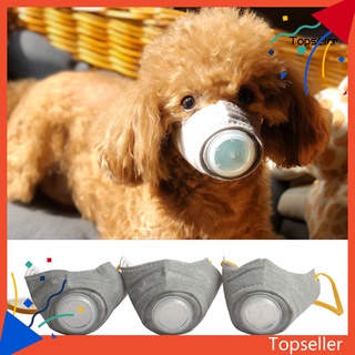 topseller perro anti-polvo hocico transpirable protector hocico cara boca cubierta suministros para mascotas