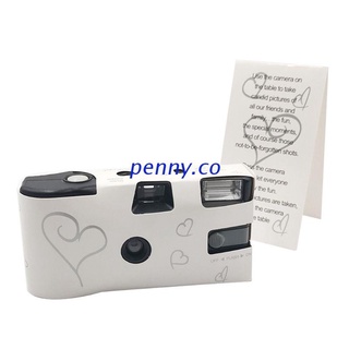 NNY 27 Photos Power Flash Single Use One Time Disposable Film Camera Party Gift (1)