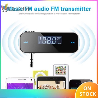 Nice_mini transmisor inalámbrico de 3.5 mm/Radio para coche/Audio/FM/modulador manos libres (1)