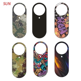 SUN Front Body Stickers Skin Protective Sticker Personalized Cover Compatible with Insta 360 GO 2 Action Camera
