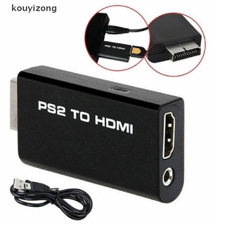 [Kouyi] Adaptador Convertidor De Vídeo PS2 A HDMI Con Salida De Audio De 3,5 Mm Para Monitor HDTV US 449CO