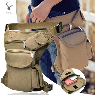 Y1zj bolsa de mensajero de cintura impermeable de gran capacidad bolsa de pierna portátil bolsa de hombro para viaje motocicleta