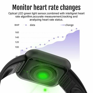 [ferramenta] Pulsera Y68 Pantalla A Color De Ritmo Cardíaco Deportes Impermeable Smartwatch . br (2)