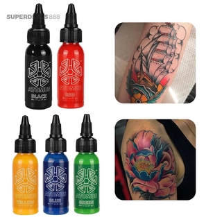 superdeals888 5 colores de alta calidad moda tatuaje tinta microblade profesional arte corporal maquillaje pigmento tatuaje suministros
