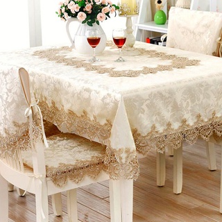 Lace Tablecloth European Coffee Table Tablecloth TV Counter Tablecloth Lace Table Flag Chair Cover