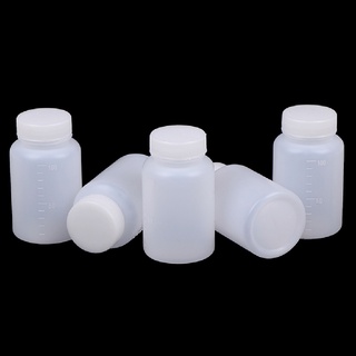 Botella De Plástico blanca Para almacenar laboratorio químicos De 100ml