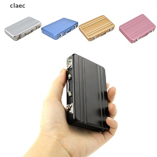 [claec] mini lindo maletín de contraseña para tarjetas de visita, caja de tarjetas bancarias, [claec]