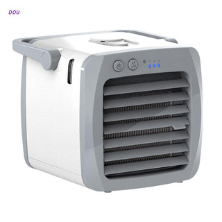 DOU Mini portátil aire acondicionado humidificador purificador enfriador de aire espacio Personal ventilador de refrigeración de aire para oficina, hogar, coche (1)