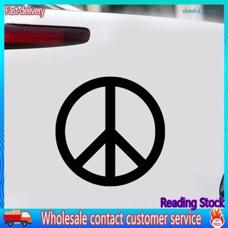 símbolo de paz/calcomanías reflectantes para ventana de coche/vehículo/decoración
