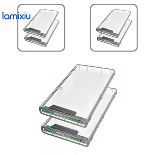 lamixiu USB 3.0 2.5 Pulgadas SATA HDD SSD Caja De Disco Duro Móvil