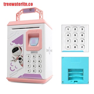 [treewateritn] alcancía electrónica contraseña caja de efectivo automático niño gi (6)