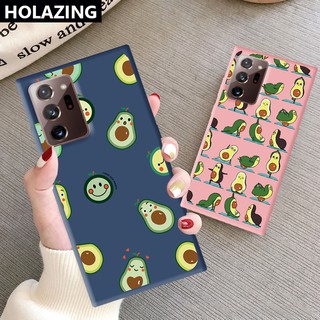 Samsung Galaxy A12 A02S A42 A31 A21S S8 Plus A7 2018 iPhone6S silicona teléfono casos suave Color caramelo Multi aguacate caso cubierta