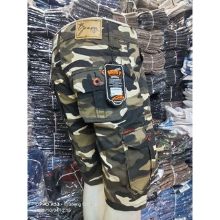 Army camuflaje cargo Shorts