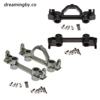 dreamingby.co - soporte de parachoques delantero y trasero de metal para 1/10 axial scx10 crawler scx0026 90022 90035