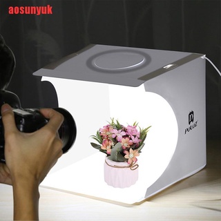 {aosunyuk} Mini caja de fotos plegable luz fotografía estudio cámara tiro tienda Kit IQQ (2)