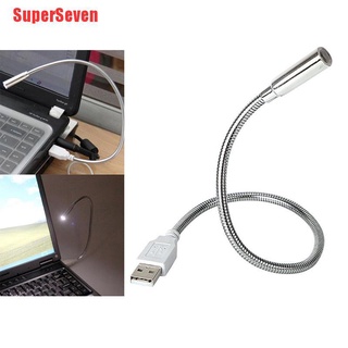 SuperSeven 1Pc portátil bolsillo USB teclado flexible PC portátil portátil lámpara LED leer