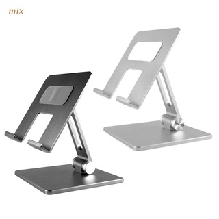 mix tablet stand plegable tablet titular de aluminio escritorio soporte doble ángulo ajustable 180 antideslizante para ipad mini/ipad air