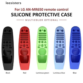 Leesisters-Funda Protectora De Silicona Suave Para Control Remoto LG TV AN-MR600 MR650 CO (8)