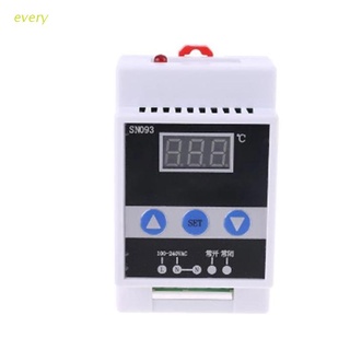 every AC 110-240V Guide Rail Thermoregulator LED Digital Temperature Controller