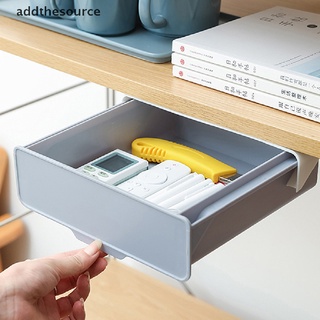 [addthesource] cajón de almacenamiento autoadhesivo debajo del escritorio caja de almacenamiento colgante organizador bandeja de bolígrafos hgdx