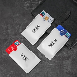 MANU 10Pcs Shield ID Bank Card Case Prevenir El Escaneo Titular De La Tarjeta Protector De Bloqueo Rfid De Aluminio Inteligente Anti Robo Cartera (6)