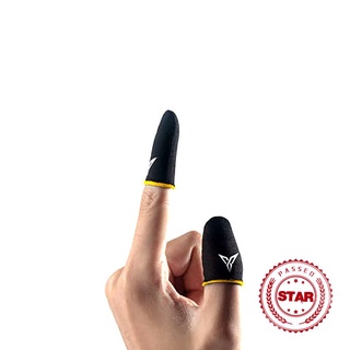 1 par de guantes para dedos a prueba de sudor, pantalla táctil, pulgares, funda para pubg i2n9