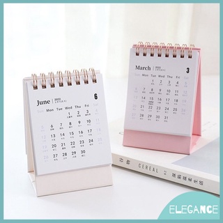 2022 simple mini papel de escritorio simple calendario dual diario planificador de mesa planificador anual agenda organizador 2