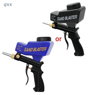 Qx protección Anti-óxido aire punto arena Blaster alimentación gravedad Sandblasting de mano neumática alimentación de gravedad fácil de transportar