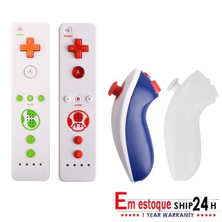 3in1 Joystick Wiimate Para Nintendo Wii Motion Plus Controlador Remoto Nunchuck Gamepad inalámbrico