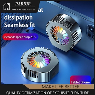 PARIUR_CO Nuevo 2021 Convexo Magnético semiconductor Enfriamiento Teléfono Móvil Radiador universal tablet Portátil Juego