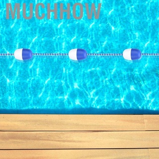 Muchhow línea de cuerda de seguridad flotante piscina de una sola vez divisor de formación para