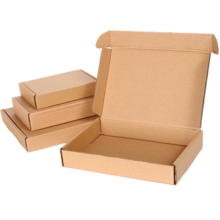 caja de cartón de regalo plegable envío corrugado cajas para cartón ecológico postal envío regalo envoltura (9)
