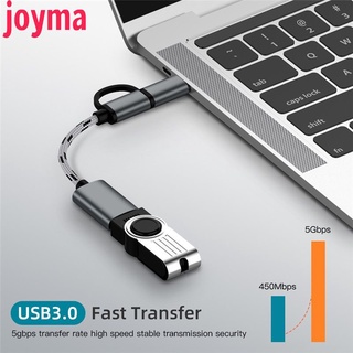 Cable Adaptador De Interfaz OTG 2 En 1 Tipo C Micro USB A 3.0 [JOYMA]