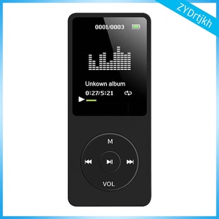 HIFI MP3 Reproductor MP4 FM Grabadora De Voz USB Recargable Pantalla LED Tarjeta SD TXT (1)