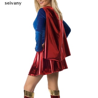 Seivany Sexy mujer maravilla Super chica Cosplay Fancy fiesta vestido de Halloween disfraz CO (4)