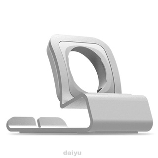Soporte de carga de aleación de aluminio para el hogar de escritorio ligero antideslizante para Apple Watch