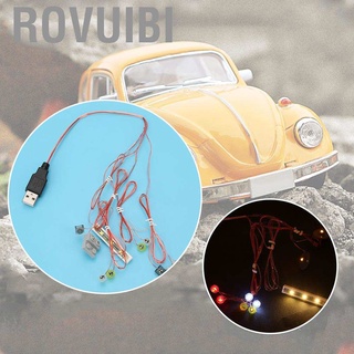Rovuibi USB Strip Light Building Block Car Assemble Accessory Fit for LeGao:10252