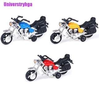 [universtryhga] bebé motocicleta tire hacia atrás modelo de coche de juguete para niños niño modelo de moto juguete regalo