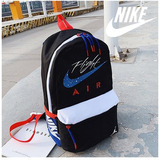 Nike AirJordan Casual deporte al aire libre viaje portátil mochila bolsa escolar Beg Sekolah (1)