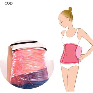 [cod] 2pc mujeres grasa quema de grasa cinturón de plástico cuerpo perder peso sauna firma adelgazar cinturón caliente