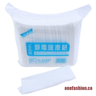 ONSHION 100pcs Disposable Electrostatic Dust Removal Mop Paper Home Cleaning Cloth (9)