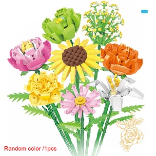 Flower Toys Educational Toys Building Kit Creatives Project Educational Activity Toys for Kids