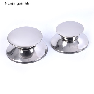 [nanjingxinhb] 2 unids/set de pomos de tapa de olla de repuesto para sartén de acero inoxidable, mango de tapa wok [caliente]