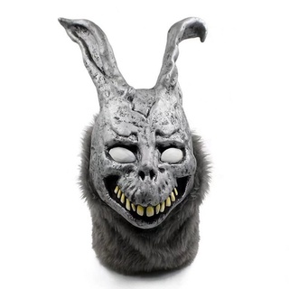 Rabbit Mask Cosmask Halloween Horror Evil Silver Scary Latex Mask Horror Mask