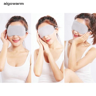 aigowarm 1x 3d turmalina máscara de ojos suave terciopelo lujo viaje dormir venda de ojos ayuda para dormir co