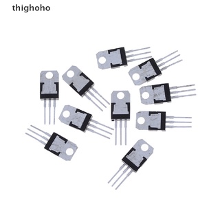 thighoho 10 unids/lote lm317t lm317 fuente de alimentación regulada de tres terminales regulador de voltaje co