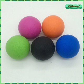 2 piezas punto de tejido profundo lacrosse myofascial mobilitymasaje bola gimnasio deportes en casa bolas negro azul verde naranja púrpura