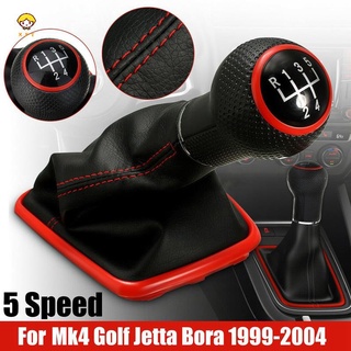 Pomo de palanca de cambios de 5 velocidades para -Mk4 Jetta Bora Golf R32 1999-2005 XDBR4